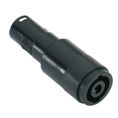 adaptateur-xlr3 femelle-speakon femelle